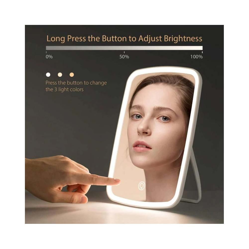 آینه آرایشی چراغدار NV505 Jordan &  Judy Tri-Color LED Makeup Mirror - Image 4